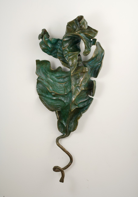 Sally Pettus sculpture, Dragon Leaf